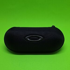 Oakley Black Eyeglass Case Clamshell Zip Closure Large (Case Only)